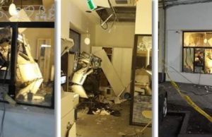 Hoţii care au pulverizat două bancomate în Arad şi Timiş, în 40 de minute, au furat o avere din ele