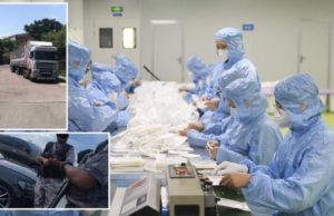 Un român a cumpărat 500.000 de măşti şi a păzit TIR-ul în care le-a transportat cu arme de război