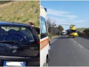 Româncă disperată în maşină, pe autostradă, în Italia: „Veniţi, cineva i-a tăiat gâtul soţului meu!”