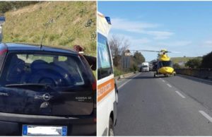 Româncă disperată în maşină, pe autostradă, în Italia: „Veniţi, cineva i-a tăiat gâtul soţului meu!”