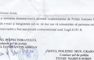 Poliția craioveană te amendează pentru ce pui pe Facebook! O altă stare de urgență?