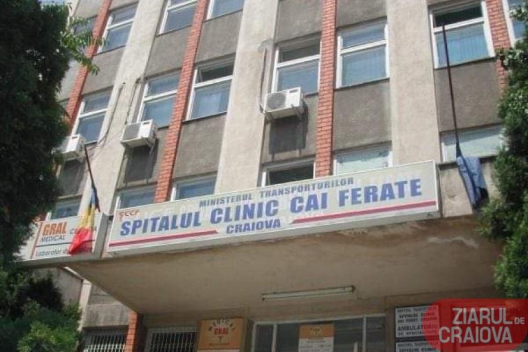 Apel disperat din partea spitalului CFR din Craiova. 50 de măști la 130 de medici. Nu au echipamente și dezinfectanti