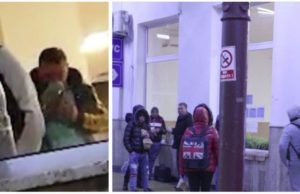 Gara de Nord, tărâmul nimănui. Un român întors din Londra mănâncă liniștit pe peron, altul strănută în sala de așteptare. „Nu sunt bolnav”