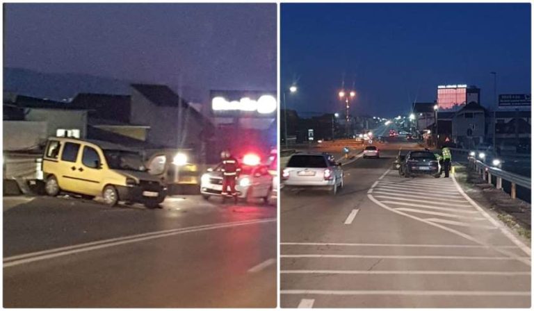 Bărbat întors din Italia, care era izolat 14 zile, beat la volan, a făcut accident, în Vâlcea