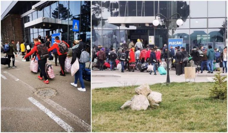 Românii se întorc în ţară, iar alţii pleacă. Peste 100 de români au plecat la muncă, în Germania