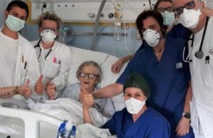 O bătrânică de 95 de ani s-a vindecat de coronavirus. Clara este cel mai vârstnic pacient din Italia care a învins boala