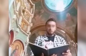 „Dă-le coronavirus la români”, rugăciunea unui tânăr într-o biserică din Dolj