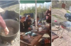 Amenzi de 135.000 de lei după petrecerea cu miel la ceaun, grătar și băutură, organizată de o familie din Suceava