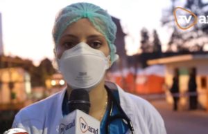 Vincenza este rezidenta din Italia care lucreză în prima linie la Arad și l-a impresionat pe ministrul Sănătăţii