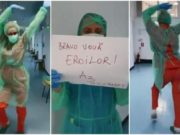 Pe ritmuri de dans, asistentele de la Spitalul „Victor Babeș” au transmis un mesaj emoţionant