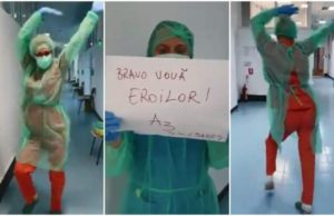 Pe ritmuri de dans, asistentele de la Spitalul „Victor Babeș” au transmis un mesaj emoţionant