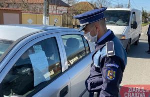 Amenzi de 36.000 de lei într-o singura zi pentru doljenii care nu au respectat condițiile de deplasare în afara locuintei