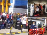 Noi imagini din Cluj, unde 1800 de oameni au luat cu asalt aeroportul ca să plece la muncă în Germania