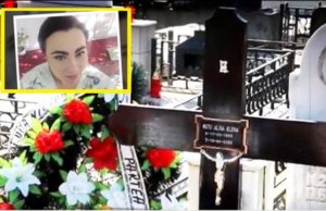 Părinții Alinei, fata de 27 de ani ucisă de COVID-19, i-au privit sicriul sigilat de la balcon și și-au luat adio! „Mamă, eu am să mor”