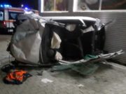 Un șofer băut s-a răsturnat cu mașina în aer, în Cluj