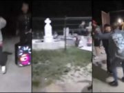 Chef cu alcool și manele la maxim în cimitirul de la Vizurești, de Înviere: „Ce coronavirus bă, nu vă fie frică de poliţie”