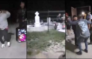 Chef cu alcool și manele la maxim în cimitirul de la Vizurești, de Înviere: „Ce coronavirus bă, nu vă fie frică de poliţie”