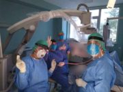Pacientă cu coronavirus operată pe creier la Spitalul de Neurochirurgie din Iași