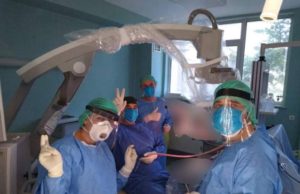 Pacientă cu coronavirus operată pe creier la Spitalul de Neurochirurgie din Iași