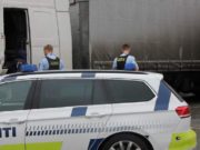 Tânără șoferiță româncă de TIR, 22 de ani, amendă de 34.000 €, pe autostradă, în Danemarca