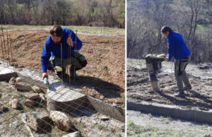 FOTO | Un preot din Satu Mare construiește singur o capelă!