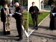 Preot din Constanța, amendă de 20.000 de lei după ce a lăsat mai mulți bătrâni în biserică