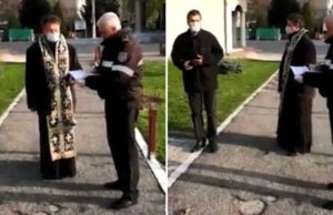 Preot din Constanța, amendă de 20.000 de lei după ce a lăsat mai mulți bătrâni în biserică