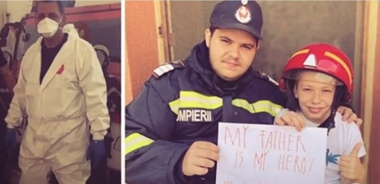 Mesajul emoționant pentru un salvator SMURD de la copiii săi. ”Să nu-ți faci griji, totul va fi bine”