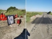 Adriana a murit la 19 ani din cauza unei gropi în șosea, în Olt: ‘Ziua următoare s-a asfaltat groapa!’