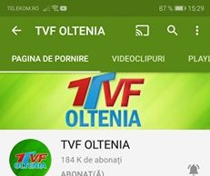 Abonati-va #GRATIS la canalul nostru de #YouTube TVF Oltenia