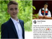 Ionuț a fost adus aseară din Italia, să moară acasă. Băiatul de 16 ani și-a luat rămas bun pe Facebook: „S-a terminat cu boala și cu suferința”