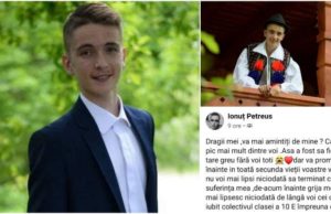 Ionuț a fost adus aseară din Italia, să moară acasă. Băiatul de 16 ani și-a luat rămas bun pe Facebook: „S-a terminat cu boala și cu suferința”