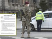 Declarația pe proprie răspundere a fost actualizată, în acord cu Ordonanța Militară 10