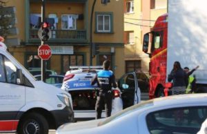 Șofer român de TIR la închisoare, în Spania. I-a făcut semn unui pieton să traverseze pe verde, dar a plecat și el de pe loc