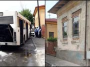 Două autobuze au luat foc lângă casa unui craiovean, în mai puțin de 6 luni
