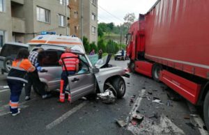 Polițist strivit sub TIR, la Reșița. Darius avea 34 de ani și era șeful de post din Ramna