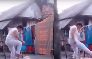 Bătrâna de 84 de ani bătută de fiică, în Vâlcea, e îngrijită acum de o rudă