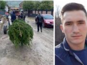 Imagini sfâșietoare la Gârbova de Sus. Lucian, tânărul mort în fântână, condus la groapă de o mână de oameni