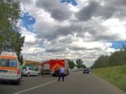 Bebeluș de 10 luni, mama și tatăl lui, morți pe șosea, în Galați. Mașina lor s-a făcut praf într-un TIR