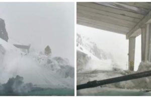 Zăpadă, la Bâlea Lac! Stratul atinge 21 de centimetri! Accesul turiștilor se poate face doar cu telecabina