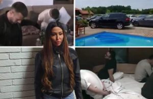 Orgie cu 26 de bărbaţi, 9 femei, droguri şi arme de foc. Poliţia a intervenit imediat şi a arestat o vedetă