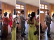 Au făcut nuntă în casă în pandemie, pe ascuns, ca să nu fie amendați de polițiști. Imaginile au devenit virale