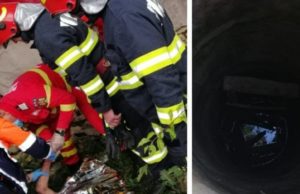 Bătrân de 83 de ani din Teleorman, scos în viață dintr-o fântână adâncă de 15 metri