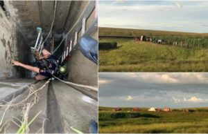 Doi tineri morți la Teleormanu, într-un călugăr de deversare, asfixiați cu carbid. Un salvator era să moară și el