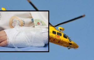 Copilul de 3 ani al unor români din Ialia, incendiat în casă. Se juca lângă aragaz cu sora și fratele lui mai mari