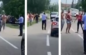 Polițiști, amenințați cu bătaia într-o comună gorjeană: „Vrei să te bat cu pistolul în mână?”