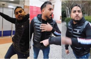 Români filmaţi înşelând trecătorii în Praga, pretinzând că sunt orbi, muţi sau surzi şi strâng bani pentru copiii cu dizabilităţi