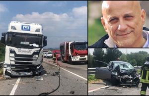 Șofer român de TIR, accident mortal în Italia. Tatăl a doi copii a murit pe loc după ce a intrat cu mașina pe contrasens