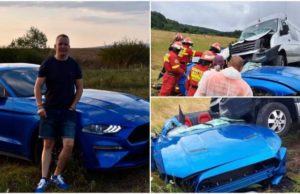 Andreas a murit pe loc, strivit în Mustangul de care era atât de mândru. Un microbuz s-a urcat pe plafonul bolidului