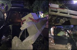 Tânăr de 21 de ani mort, după ce prietenul lui de 19 ani a rupt cu mașina un stâlp de beton. Șoferul abia își luase permisul
